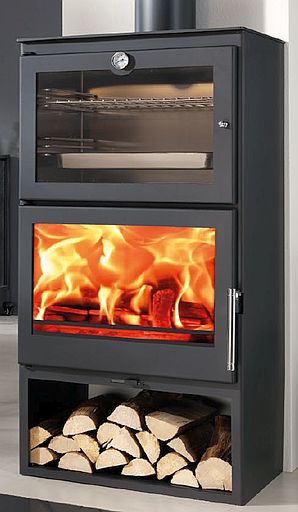 Panadero Gourmet fireplace with oven